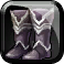 Purple Sand Stone Leather Boots