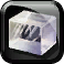 transparent cube