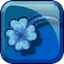 Sky Blue Four-Leaf Clover